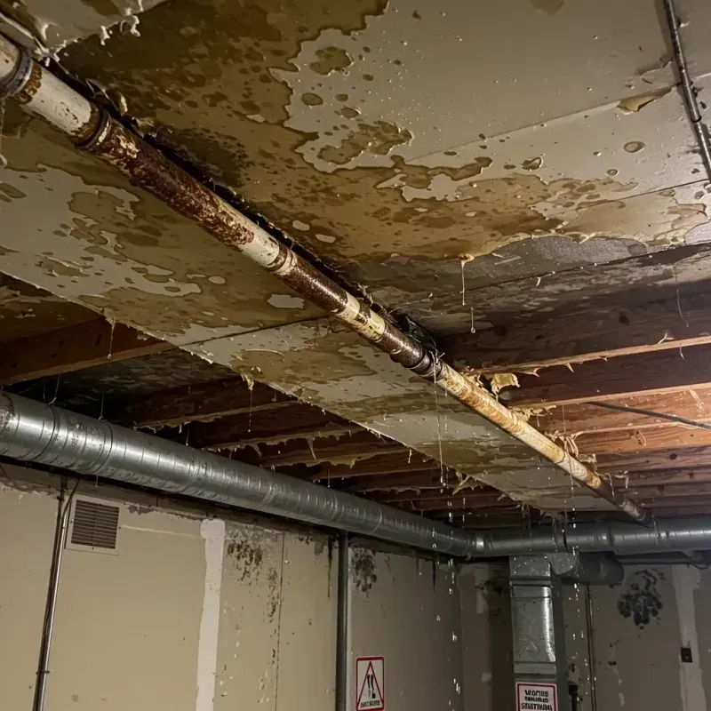 Ceiling Water Damage Repair in Dalton Gardens, ID